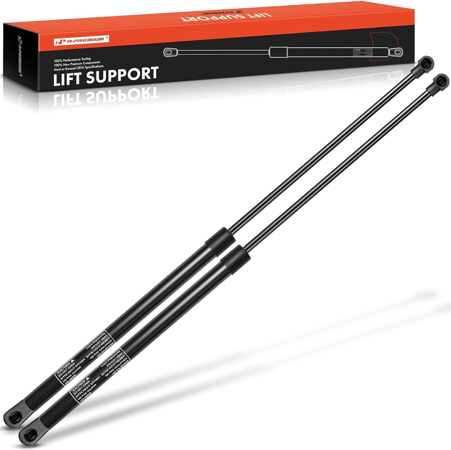 A-Premium Hood Bonnet Lift Supports Shock Struts Replacement for Toyota Camry 2002-2006 2-PC Set