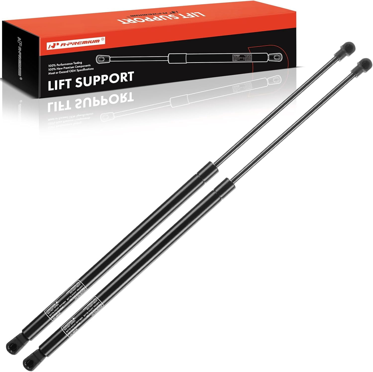 A-Premium Hood Bonnet Lift Supports Shock Struts Replacement for Toyota Tundra 2000-2006 Sequoia 2-PC Set