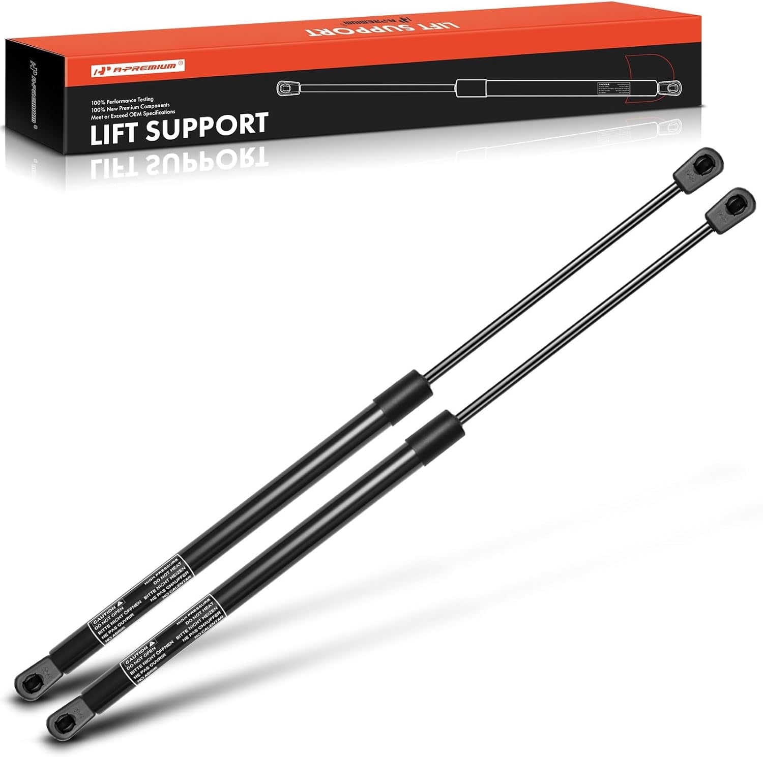 A-Premium Hood Bonnet Lift Supports Shock Struts Replacement for Volvo XC90 2003-2009 2-PC Set