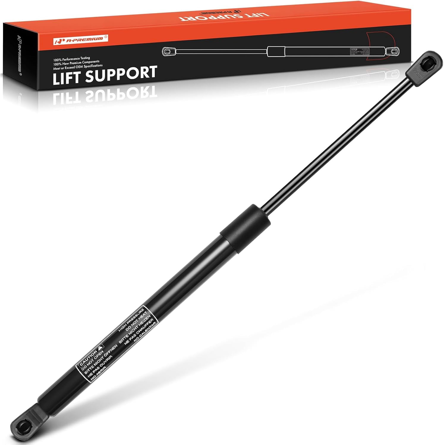 A-Premium Hood Bonnet Lift Supports for Jeep Grand Cherokee 2011-2018, Shock Strut Replacement