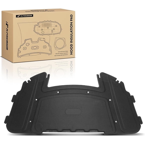 A-Premium Hood Insulation Pad Compatible with BMW 323i/325i 2006-2011, 325Ci/325xi/330Ci/330i/330xi 2006, 328i 2007-2011, 328i xDrive/335i/335d xDrive 2009-2011, 328xi 2007-2008, 335i, 335is, 335xi