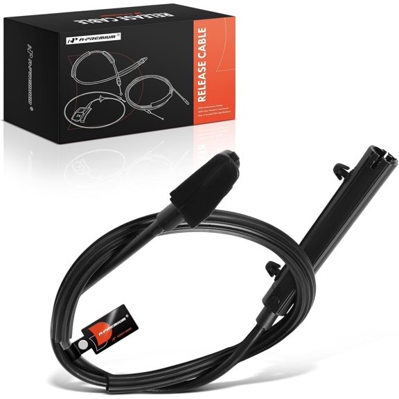 A-Premium Hood Latch Release Cable Without Handle Compatible with Volkswagen Golf 2014-2018, e-Golf 2015-2018, Golf Alltrack 2017-2018, 30.5 Inch