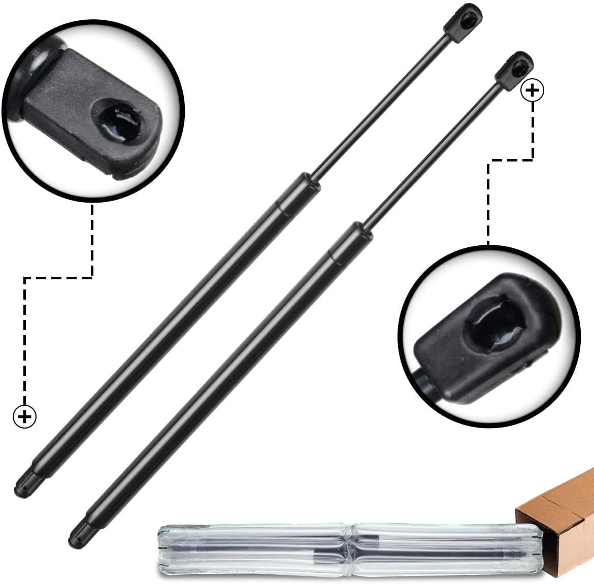 A-Premium Hood Lift Supports Shock Struts Gas Spring Damper Replacement for Lincoln Continental 1998-2002 Sedan 2-PC Set
