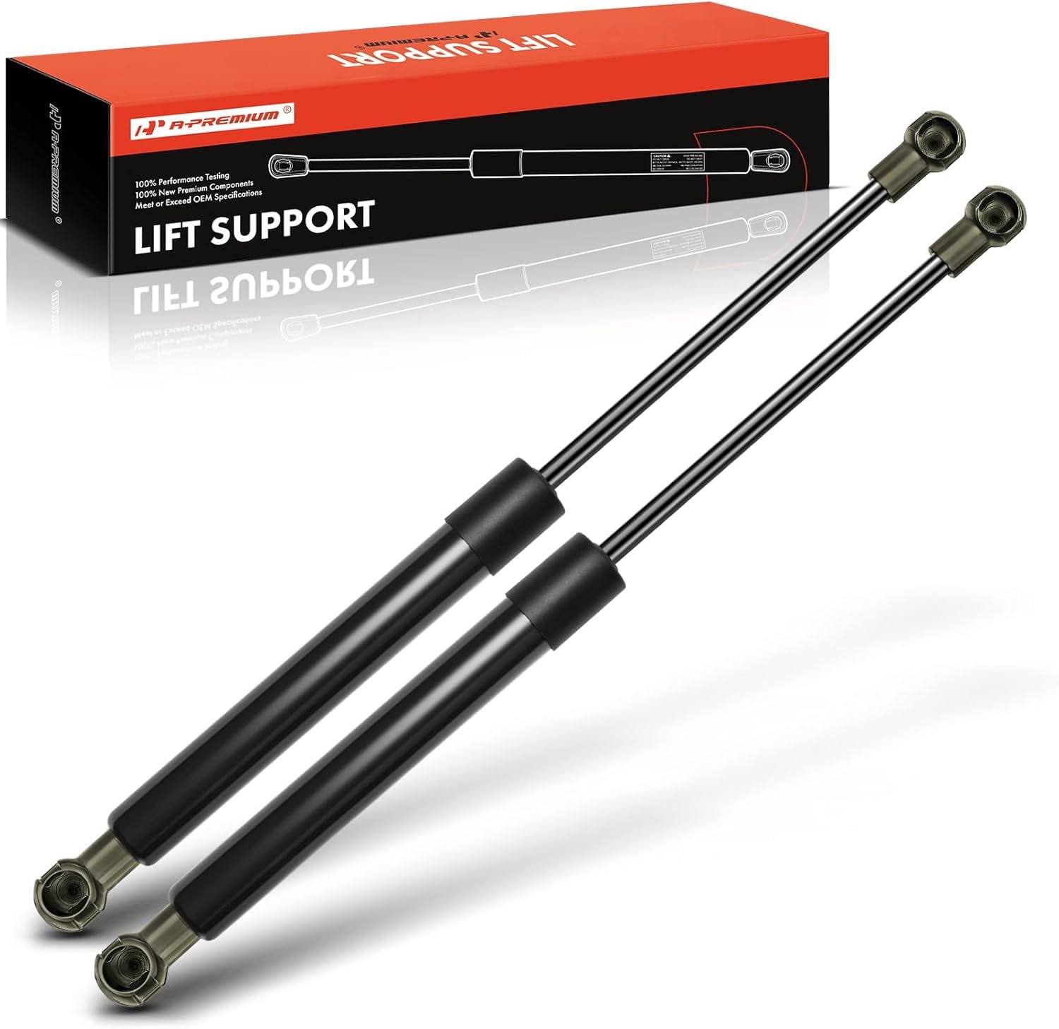 A-Premium Hood Lift Supports Shock Struts Replacement for BMW E39 525i 528i 530i 540i M5 1997-2003 2-PC Set