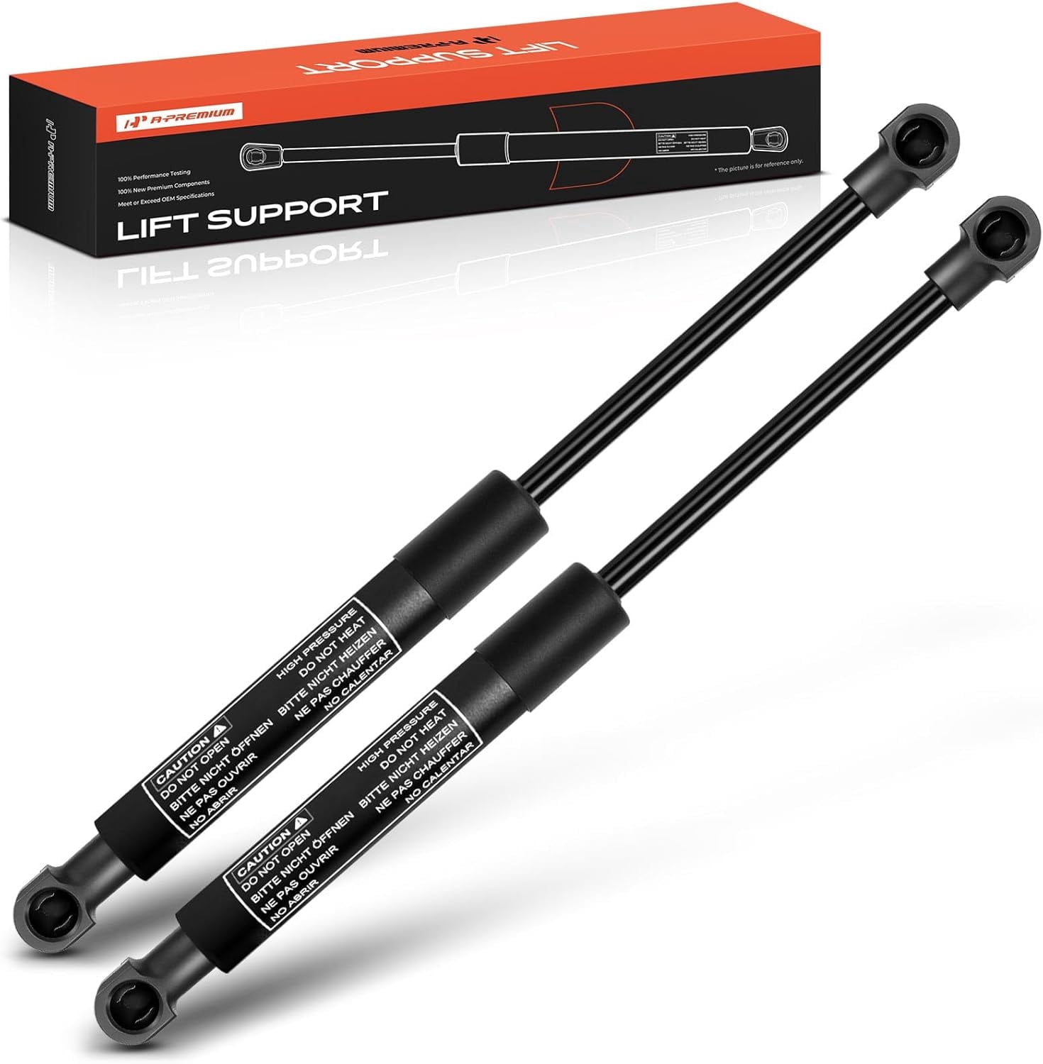 A-Premium Hood Lift Supports Shock Struts Replacement for Land Rover Range Rover Sport LR3 LR4 2005-2012
