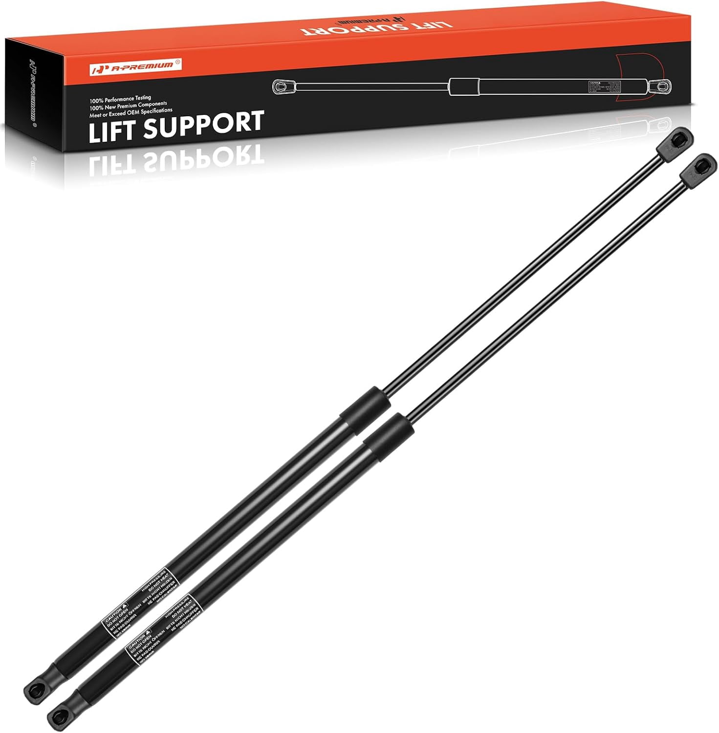 A-Premium Hood Lift Supports Shock Struts Replacement for Lexus ES350 2007-2014 2-PC Set