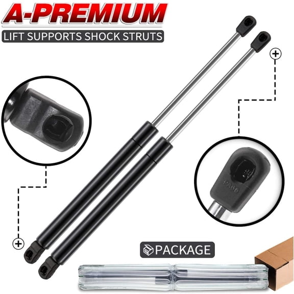 A-Premium Hood Lift Supports Shock Struts Replacement for Lexus GS300 1998-2005 GS400 GS430 2-PC Set