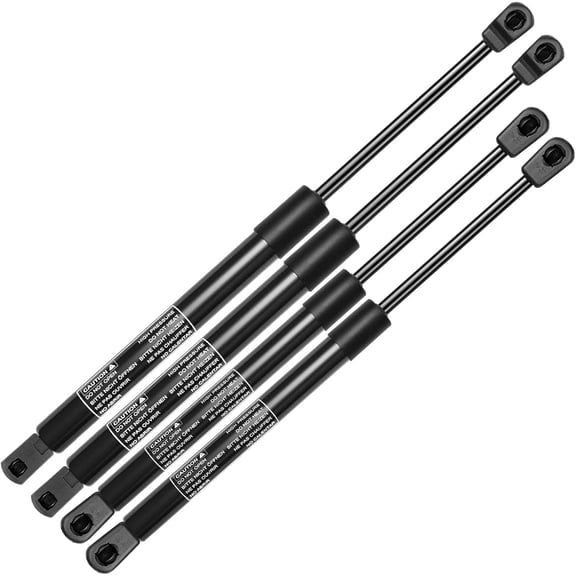 A-Premium Hood and Rear Window Lift Supports Shock Struts Replacement for Ford Excursion 2000-2005 4Wheel Drive Model Only 4-PC Set