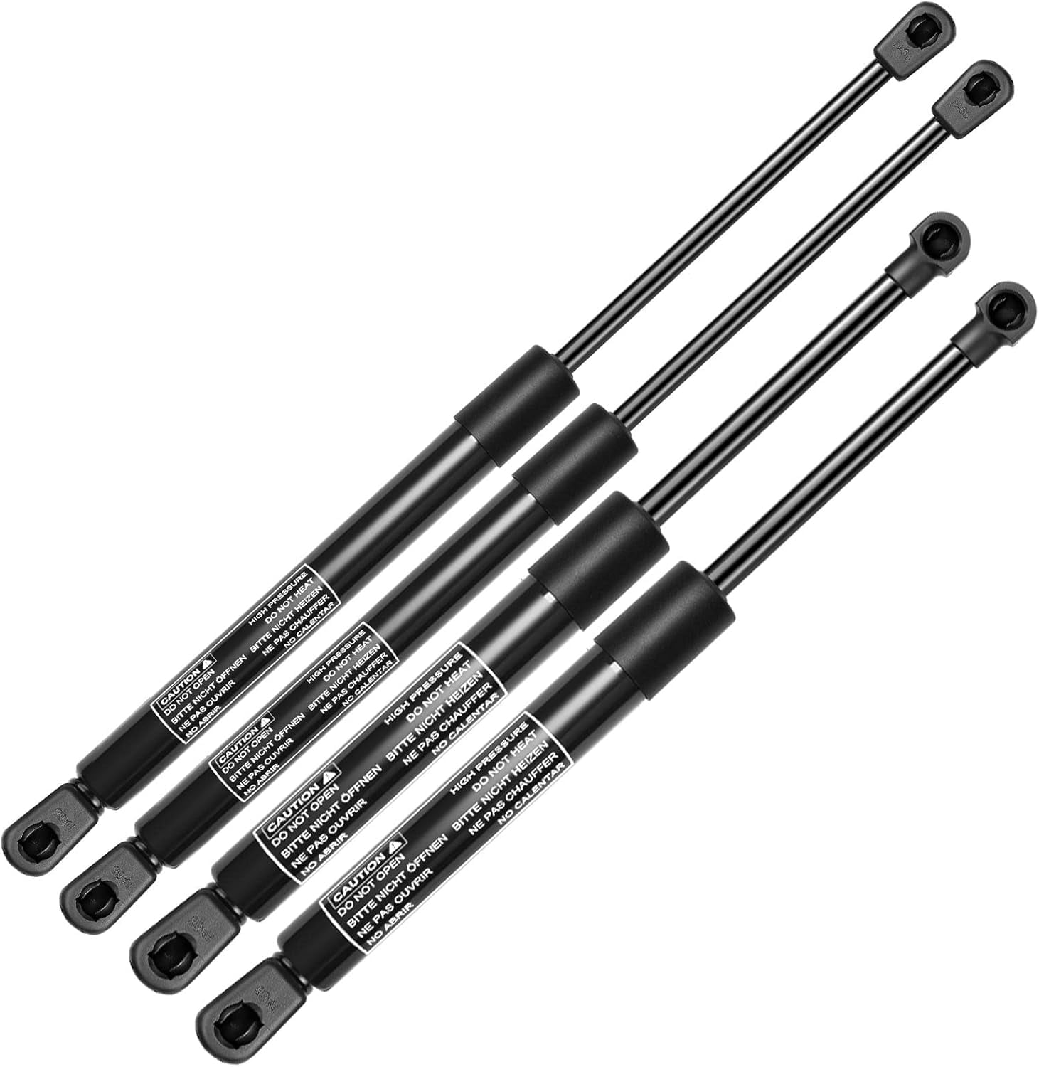 A-Premium Hood and Tailgate Rear Hatch Lift Supports Shock Struts Replacement for Volvo XC90 2003-2009 4-PC Set