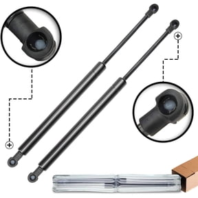 A-Premium Hood and Tailgate Rear Trunk Lift Supports Shock Struts Replacement for BMW E46 323Ci 325Ci 330Ci 2000-2006 Convertible 4-PC Set