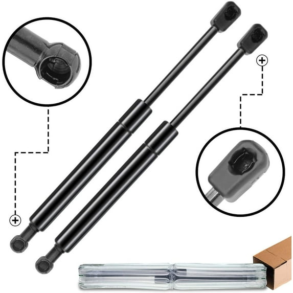 A-Premium Hood and Tailgate Rear Trunk Lift Supports Shock Struts Replacement for Saab 9-5 YS3E 1999-2005 Sedan 4-PC Set