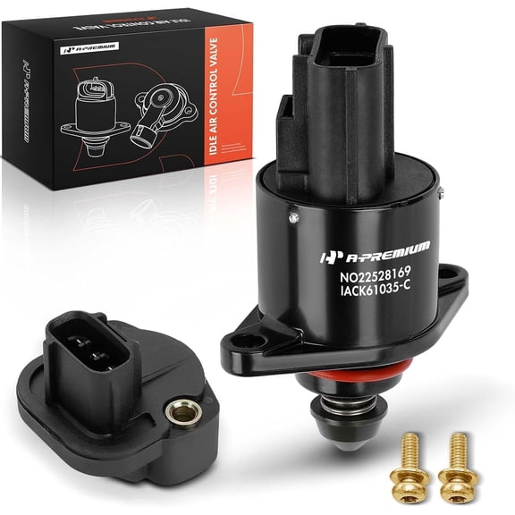 A-Premium Idle Air Control Valve IAC + Throttle Position Sensor TPS Compatible with Chrysler 300M/LHS 1999-2001, Concorde/Intrepid 1998-2001, Prowler 2001-2002 & Dodge Intrepid 1998-2001 & Plymouth