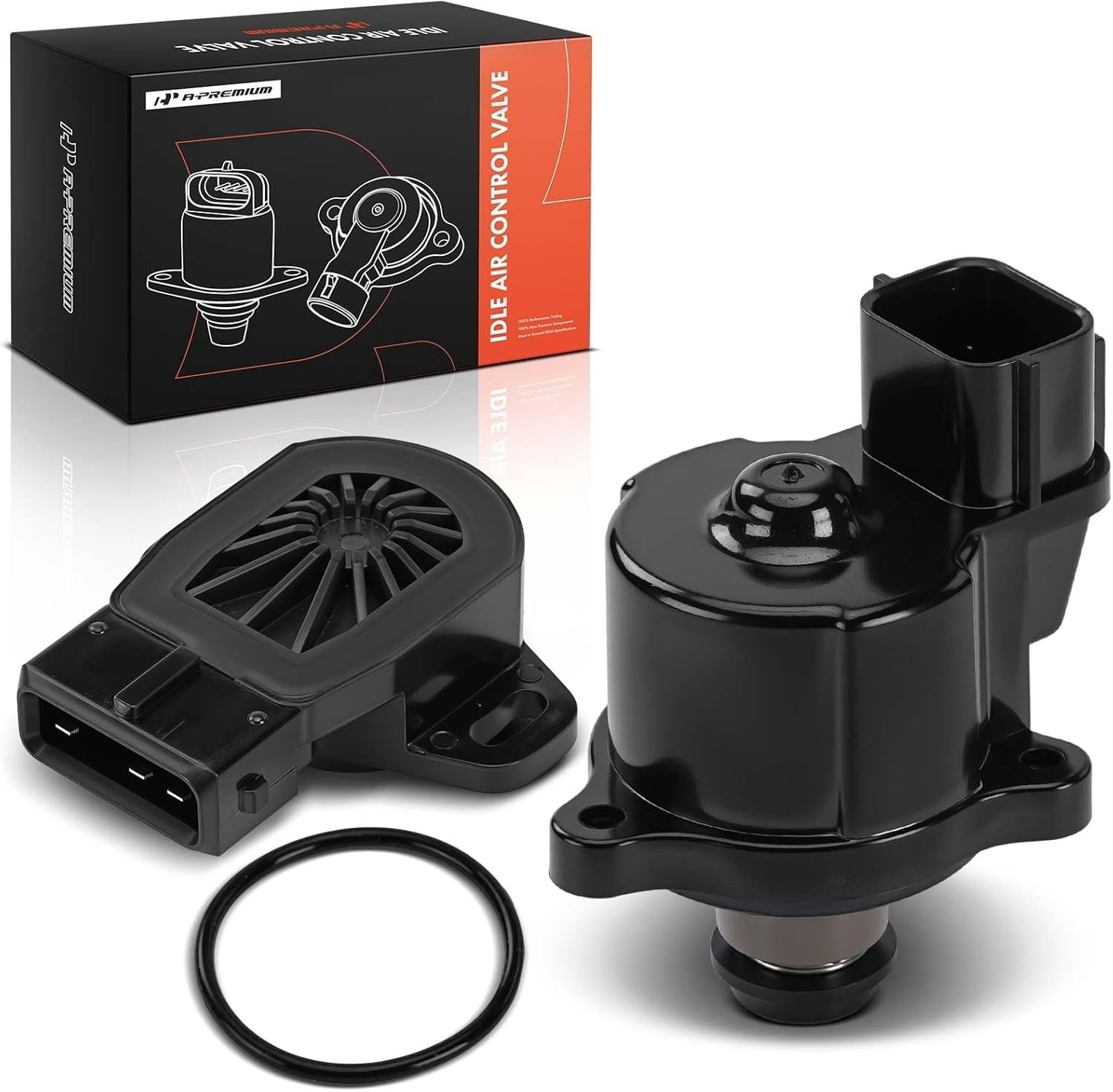 A-Premium Idle Air Control Valve IAC + Throttle Position Sensor TPS Compatible with Chrysler Sebring 2001-2005 & Mitsubishi Eclipse 2000-2005, Galant 1999-2003, Montero, Montero Sport & Dodge Stratus