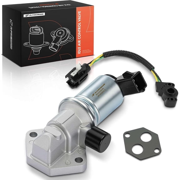 A-Premium Idle Air Control Valve IAC + Throttle Position Sensor TPS Compatible with Ford F-150 F150 1994-1996, F-250 F250 1994-1997, F-350, E-150 E-250 E-350 Econoline Club Wagon, Bronco, 2Pcs