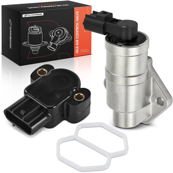 A-Premium Idle Air Control Valve IAC + Throttle Position Sensor TPS Compatible with Ford Freestar 3.9L 4.2L & Mercury Monterey 4.2L, 2004 2005 2006 2007