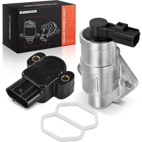 A-Premium Idle Air Control Valve IAC + Throttle Position Sensor TPS Compatible with Ford Ranger 2001-2011, Explorer Sport 2001-2003, Explorer Sport Trac 2001-2005 & Mazda B4000 2001-2010, 4.0L