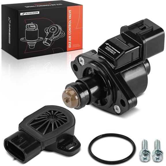 A-Premium Idle Air Control Valve IAC + Throttle Position Sensor TPS Compatible with Suzuki Vitara 1999-2002 1.6L 2.0L, Vitara 2003 2.0L & Chevrolet Tracker 1999-2002 1.6L 2.0L, Tracker 2003-2004 2.0L