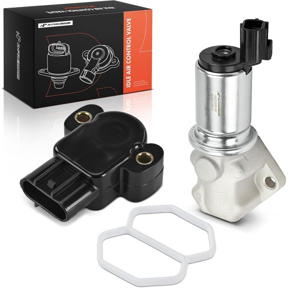 A-Premium Idle Air Control Valve IAC + Throttle Position Sensor TPS Compatible with Ford Explorer 1999-2001 & Mercury Mountaineer 1999-2001, 4.0L
