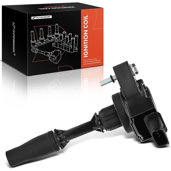 A-Premium Ignition Coil Compatible with Buick Envision LaCrosse Regal Cadillac ATS CT6 Chevrolet Camaro Impala GMC Canyon L4 2.5L 2.0L Fits select: 2015 CHEVROLET MALIBU 1LT