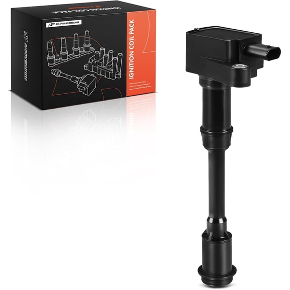 A-Premium Engine Ignition Coil Pack Compatible with Ford Focus 2013-2014, Fiesta 2014-2019, Escape 2013-2016, Transit Connect 2014-2016, 1.6L