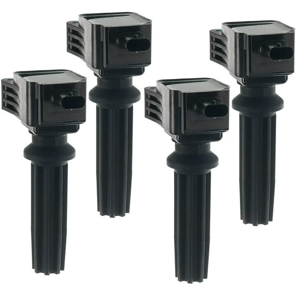 A-Premium Ignition Coil Pack Compatible with Ford EcoSport Edge Escape Explorer Focus Fusion Mustang Lincoln MKC MKT MKZ 2.0L 2.3L 2.5L 4-PC Fits select: 2012-2018 FORD FOCUS SE