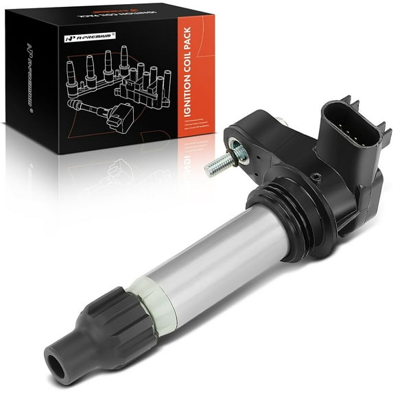 A-Premium Ignition Coil Pack Compatible with Buick Lacrosse 2010-2015 Cadillac CTS SRX XTS Chevrolet Equinox Malibu Impala Pontiac G6 G8 GMC