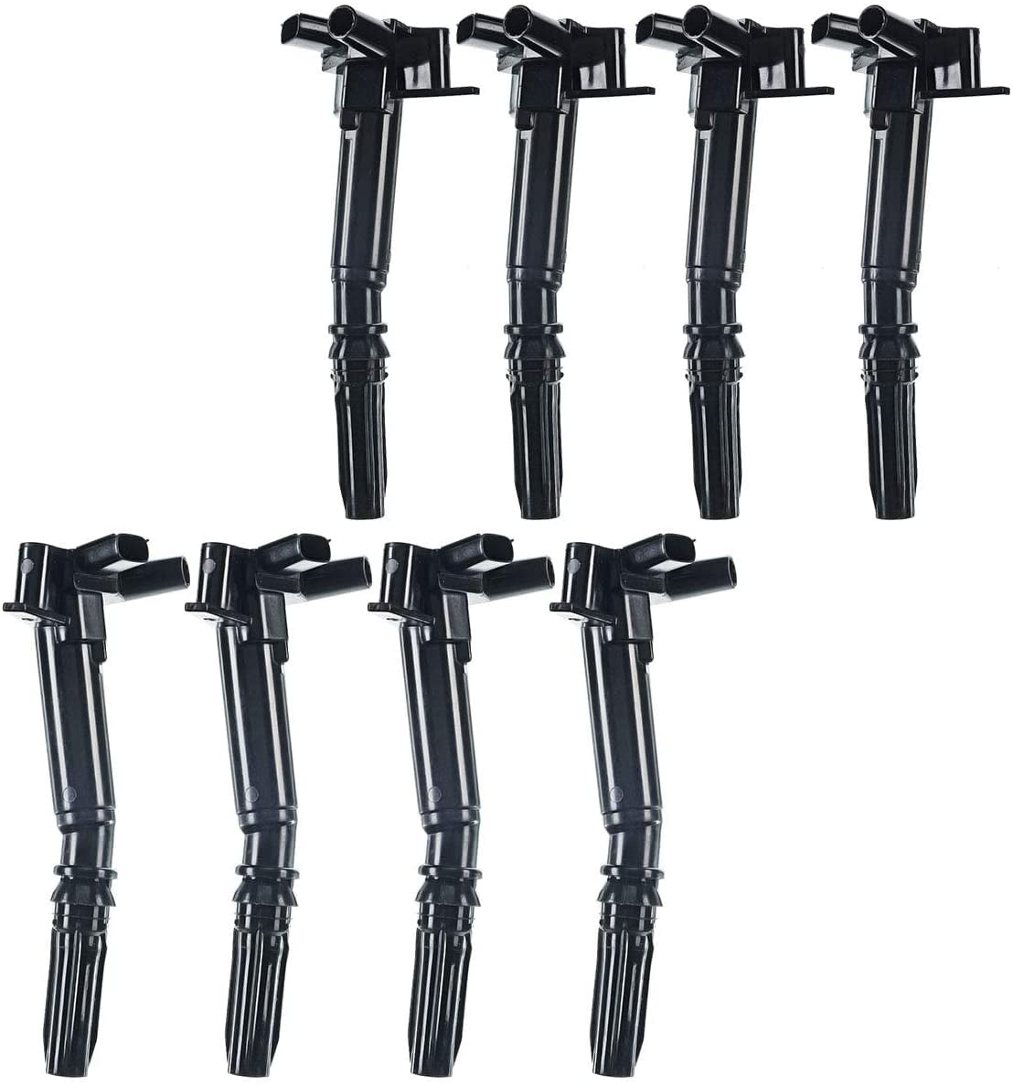 A-Premium Ignition Coil Pack Compatible with Ford F-150 2010-2014 F-250 F-350 Super Duty 2011-2017 V8 6.2L 8-PC Set