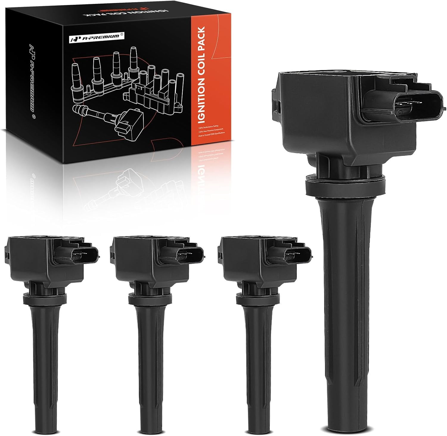 HIGH SPARK IGNITION COIL PREMIUM マツダ用 A-Premium Ignition Coil Pack for Mazda 3, 6, CX-3, CX-9, MX-5