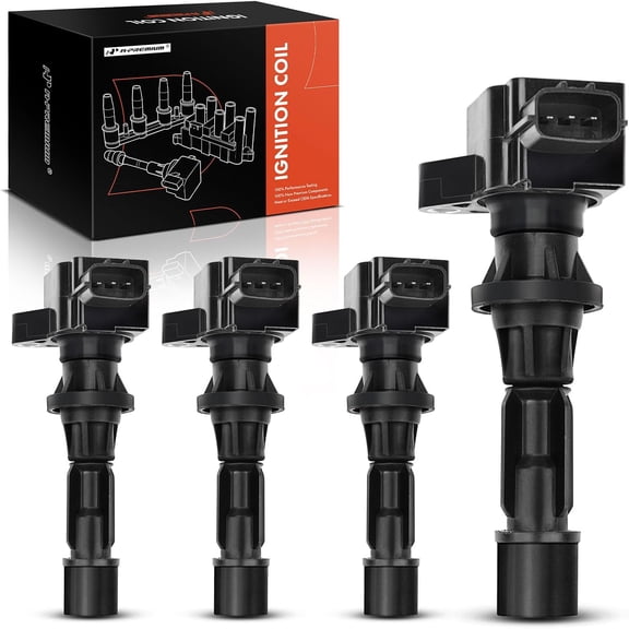 A-Premium Engine Ignition Coil Packs Compatible with Mazda 3 6 CX7 MX-5 Miata I4 2.0L 2.3L 2.5L 4-PC Set