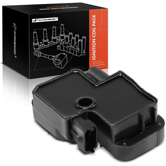 A-Premium Engine Ignition Coil Pack Compatible with Mercedes-Benz E430 E500, CL500 C43 C55 AMG, G500 G55 AMG, ML500 ML55 AMG, R500, S430 S500 & More, Replace# 0001587303