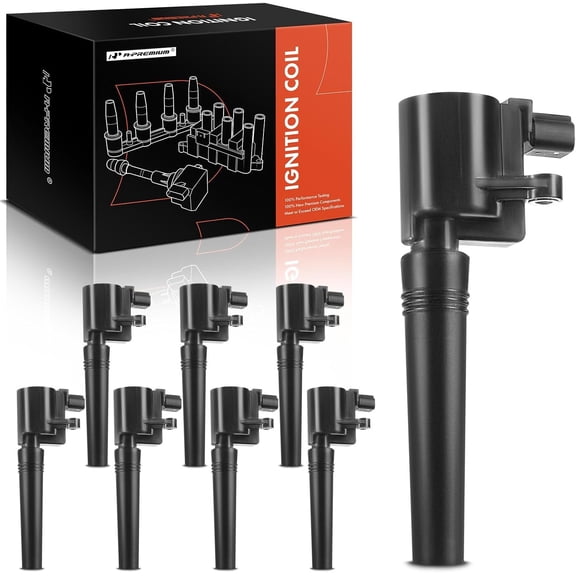 A-Premium Ignition Coil Pack Replacement for Ford Thunderbird 2002-2005 Jaguar S-Type 2000-2002 Lincoln LS 2000-2006 8-PC Set