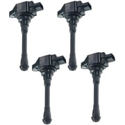 A-Premium Ignition Coil Pack Replacement for Infiniti FX50 M56 Altima Cube Rogue Sentra Versa X-Trail 4-PC Set