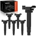 thumbnail image 1 of A-Premium Ignition Coil Pack Replacement for Toyota Highlander 2004-2010 Camry Solara Lexus ES330 RX330 RX400h V6 3.3L 6-PC Set, 1 of 8