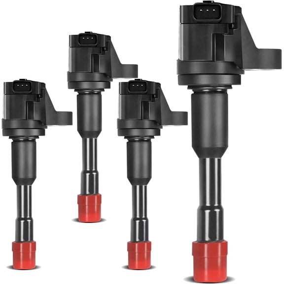 A-Premium Ignition Coil Packs Compatible with Honda Civic Hybrid 2003-2011 L4 1.3L, Set of 4