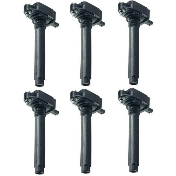 A-Premium Ignition Coils Pack Compatible with for Jeep Grand Cherokee Wrangler Dodge Charger Journey Durango Ram 1500 200 300 2011-2016 6-PC Set