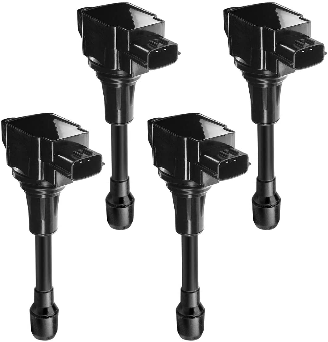 APremium Ignition Coils Pack Replacement for Nissan Altima Rogue Sentra Tiida Versa XTrail