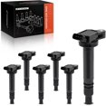 thumbnail image 1 of A-Premium Ignition Coils Pack Replacement for Lexus GS350 GS450H IS350 2007-2008 3.5L 2GR-FSE IS250 GS300 6-PC Set, 1 of 8