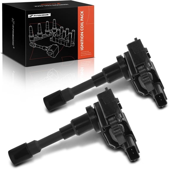 A-Premium Ignition Coils Pack Replacement for Suzuki Esteem 1999-2001 33400-65G00 1.6L 2-PC Set
