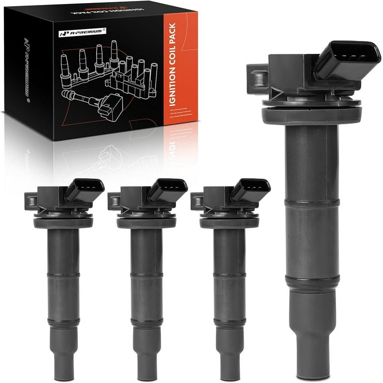 A-Premium Ignition Coils Pack Replacement for Toyota Camry Corolla 