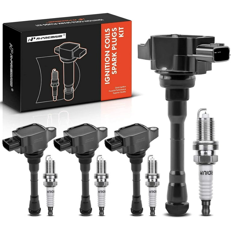 A-Premium Ignition Coils and Spark Plugs Kits Compatible A-Premium Ignition Coils and Spark Plugs Kits Compatible