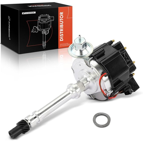 A-Premium Ignition Distributor with Cap and Rotor Compatible with Buick Regal, Century, Skylark & GMC B6000, Brigadier, C15, C15 Suburban, C2500, C35, G1500, G2500, Jimmy, K25, P3500, R3500, V3500