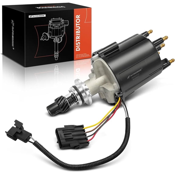A-Premium Ignition Distributor with Cap and Rotor Compatible with Chevrolet Camaro, S10 Blazer, S10, Celebrity, Citation, LLV& GMC S15 Jimmy, S15, Sonoma,& Buick Century, Skylark & Pontiac 6000