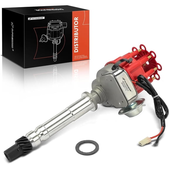 A-Premium Ignition Distributor with Cap and Rotor Compatible with Chevrolet Chevy Small Block/Big Block SBC/BBC 283 305 307 327 350 396 400 427 454 (Except 348 and 409)