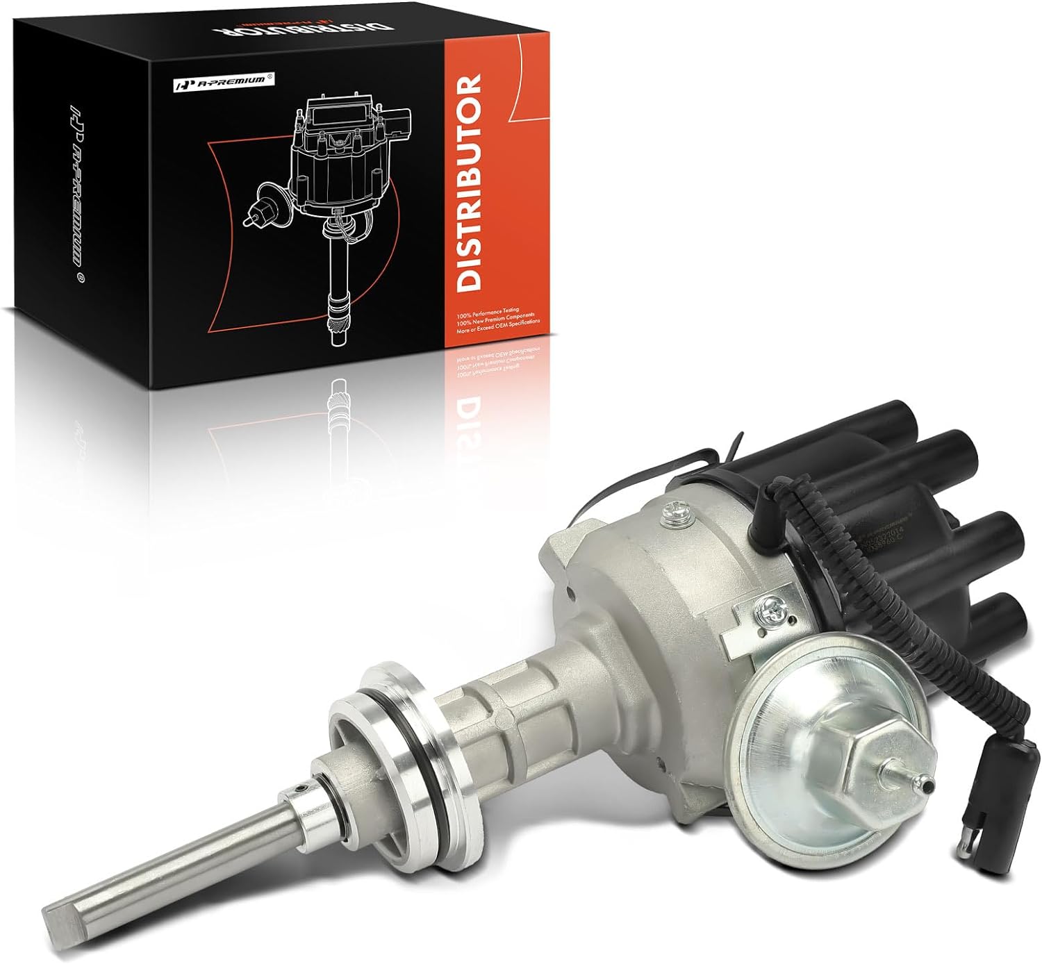 A-Premium Ignition Distributor with Cap and Rotor Compatible with Dodge ...