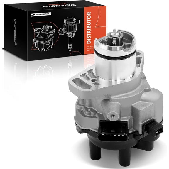 A-Premium Ignition Distributor with Cap and Rotor Compatible with Dodge Colt 1993-1994 & Eagle Summit 1993-1996 & Mitsubishi Expo 1993-1995, Expo LRV 1993-1994 & Plymouth Colt 1993-1994