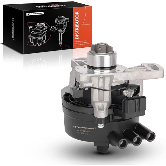 A-Premium Ignition Distributor with Cap and Rotor Compatible with Ford Probe 1995-1997 & Mazda 626 1995-1997, Millenia 1995-2002, MX-6 1995-1997, 2.5L