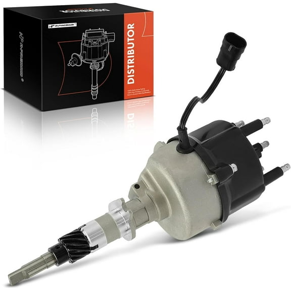 A-Premium Ignition Distributor with Cap and Rotor Compatible with Jeep Vehicle - 2.5L 4 Cyl - Cherokee 1991-1993, Comanche 1991-1992, Wrangler 1991-1993