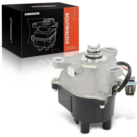 A-Premium Ignition Distributor L4 2.3L Compatible with Honda Accord DX Submodel 1998-2002, TEC Type (2001)