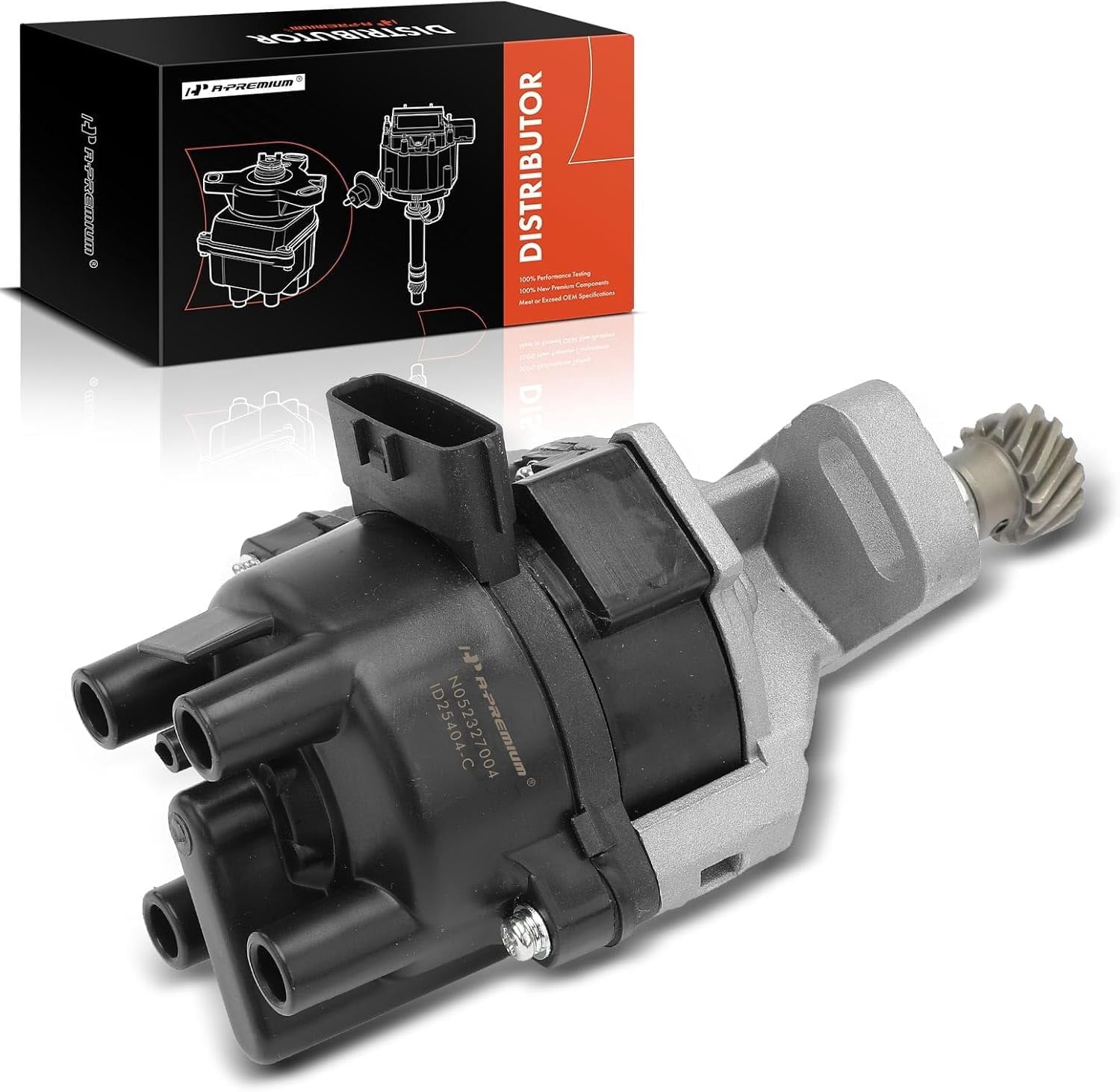 A-Premium Ignition Distributor with Rotor Compatible with Chevrolet ...