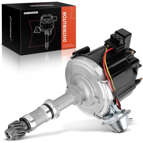 A-Premium Ignition Distributor V6 Engine Compatible with Chevrolet Malibu, Impala, Camaro, Caprice & Buick Regal, Century & GMC Caballero & Oldsmobile 98, Cutlass, Delta & Pontiac Firebird, Sunbird